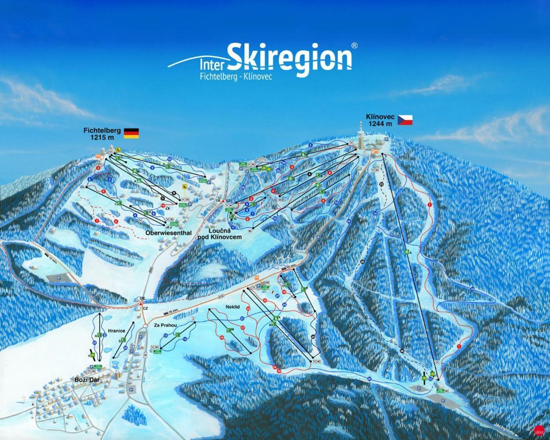 Mountain Apartment Panorama Klinovec Лоучна-под-Кліновцем Екстер'єр фото